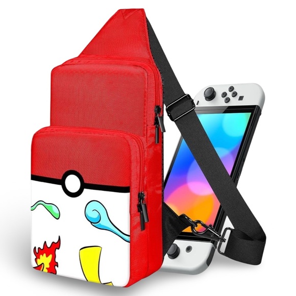 New Nintendo Swich Travel Game Accessory Bag - Picture 1 of 9